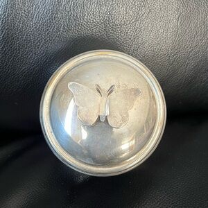 Vintage Birks Silver Butterfly 🦋Trinket Box/Jewelry Box